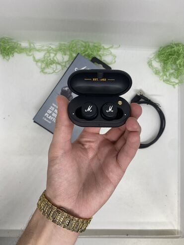 Qulaqcıqlar: Yeni Simsiz (Bluetooth) Qulaqcıqlar, Marshall — 2
