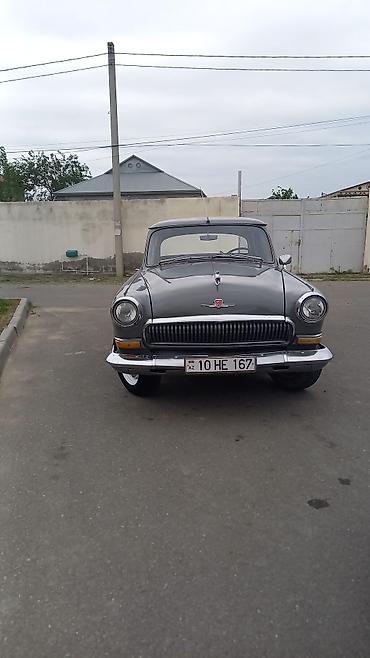 QAZ: GAZ-21 “Volqa” klassik sedan - Kuzov: 4 qapılı sedan, boz rəng, xrom — 6