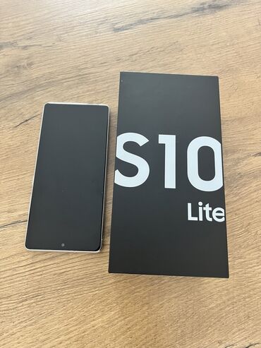 samsung корейская копия: Samsung Galaxy S10 Lite, 128 GB, rəng - Qara, Zəmanət, Sensor, Barmaq izi