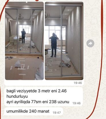 двухстворчатый шкаф: Kupe, 3 qapılı Düz dolab, Qarderob, paltar dolabı