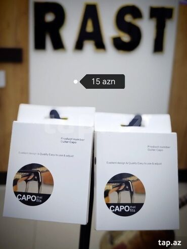 Kapolar: Kapo, 4 azn dən başlayaraq Gitara kaposu Kapotaster gitara Rast — 4