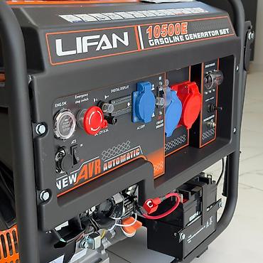 Генераторы: Бензиновый генератор LIFAN 10500E - Серия: Gasoline Generator Set — 3