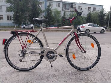 Şəhər velosipedləri: İşlənmiş Şəhər velosipedi 28", sürətlərin sayı: 21, Rayonlara çatdırılma, Ödənişli çatdırılma, Pulsuz çatdırılma — 19