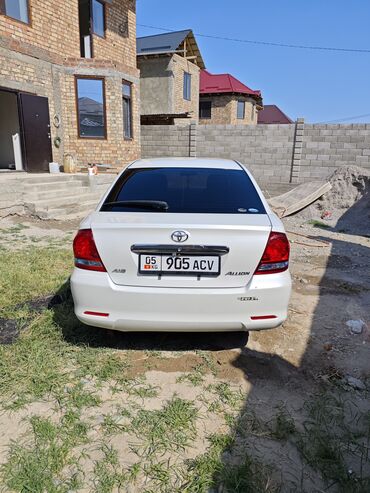машине арзан: Toyota Allion: 2005 г., 1.8 л, Автоматтык, Бензин, Седан