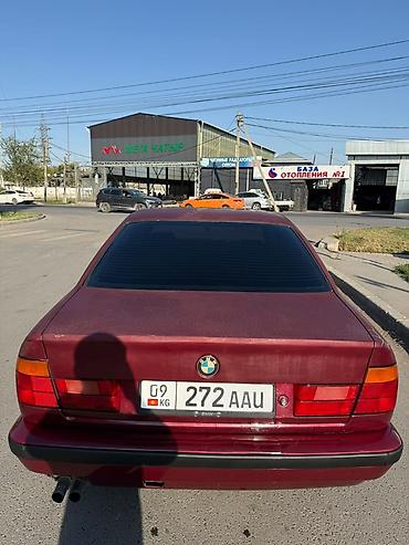 BMW: BMW 5 series: 1991 г., 2.5 л, Кол менен иштөөчү, Бензин, Седан — 3
