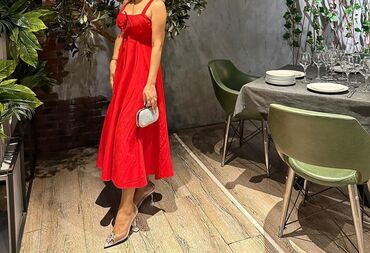 donlar instagram: Повседневное платье, Макси, M (EU 38)