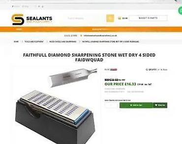 Ostali pribor i dodaci za alate: Diamantni četvorostrani kamen za oštrenje Faithfull (4-Sided Diamond — 19