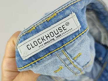 jeansy ecru: Clockhouse, Szorty damskie, rozmiar S — 4