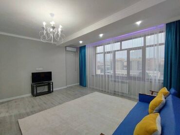 сдается квартира город бишкек: 2 комнаты, Агентство недвижимости, Без подселения, С мебелью полностью