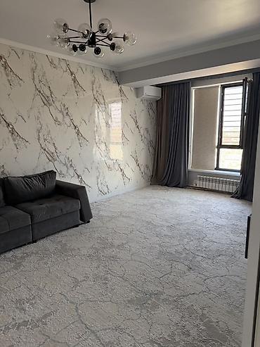квартир кок жар: 2 комнаты, 55 м², Кок-Жар мкр Элитка, 11 этаж, Дизайнерский ремонт — 1