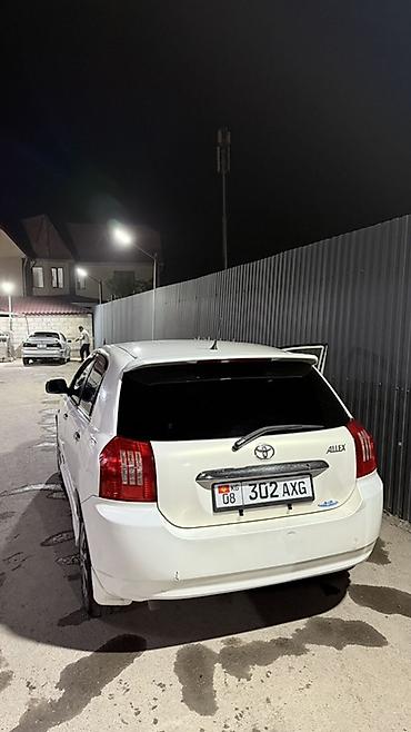 авто фрион: Toyota Allex: 2003 г., 1.5 л, Автомат, Бензин, Хэтчбэк — 7