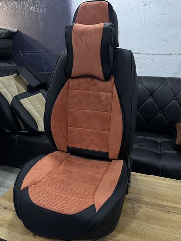 Чехлы и накидки на сиденья: Чехлы Алькантара, С подушкой, Новый, Бесплатная доставка — 2