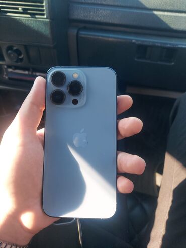 kredit telefon iphone: IPhone 13 Pro, 128 GB, Sierra Blue, Simsiz şarj, Face ID, Kredit