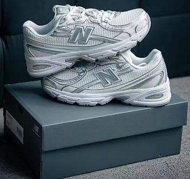 Кроссовки и спортивная обувь: Кроссовки, 37, New Balance, Новый, цвет - Белый, Самовывоз — 2
