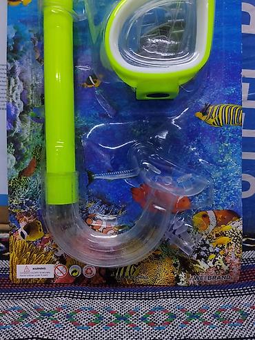 goggles: Набор для плавания и сноркелинга: маска и трубка. Комплект — 2