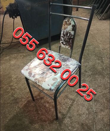 Stullar: Mətbəx üçün, Qatlanmayan, rəng - Ağ Stul — 8