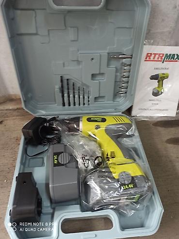 Ударные дрели: Шрупаверт дрель Турецкий RTRMAX MODEL:TM336 14.4V made in Turkey — 1