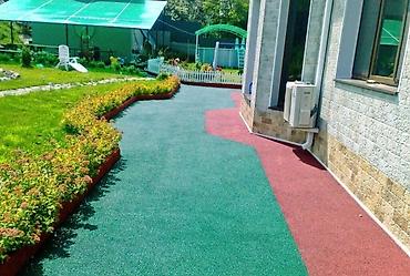 Другие напольные покрытия: Резиновые покрытия — универсальный материал для благоустройства разных — 18