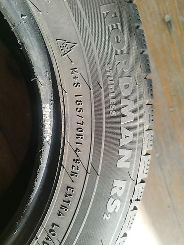 snos 385: Шины 185 / 70 / R 14, Зима, Б/у, 1 шт, Легковые, NORDMAN — 4
