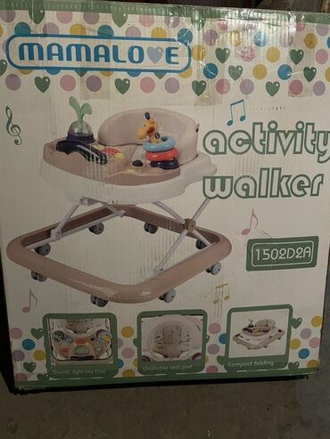 игрушка лабиринт: Детские ходунки MAMALOVE Activity Walker (модель 1502D2A) - Игровая