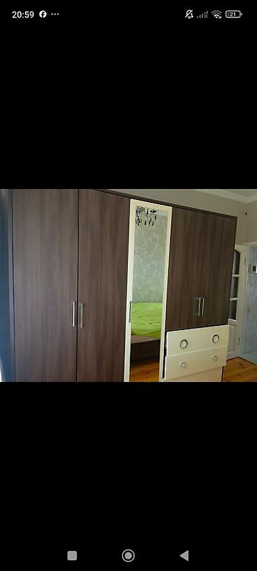qoz: Yataq otağı üçün mebel dəsti Tərkibi: - 4 qapılı böyük şkaf: orta — 4