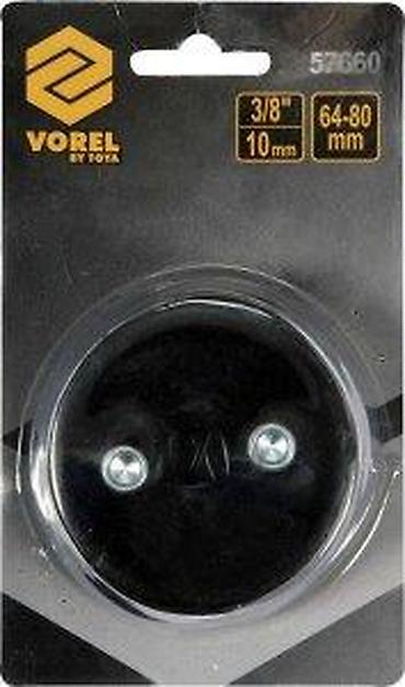 Alati za automobile: VOREL 57660 – ključ za filter ulja sa samosteznim “jarma” mehanizmom — 8