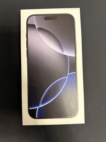 телефон не рабочий: IPhone 16 Pro Max, Б/у, 512 ГБ, Black Titanium, Защитное стекло, Чехол, Кабель, 100 %