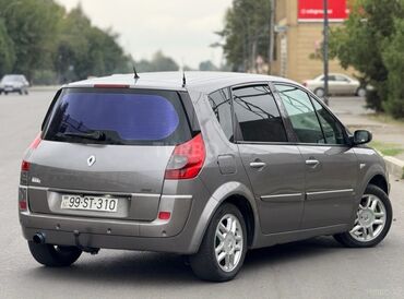 Renault: Renault Scenic (II) – kompakt miniven - Kuzov: 5 qapılı, boz rəng - — 4