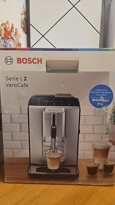 Mətbəx texnikası: Qəhvə maşını Bosch, Avtomat, Kapuçinator ilə, Yeni — 2