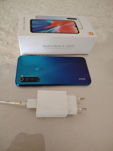 Redmi: Redmi 8, 64 GB, rəng - Mavi, Sensor, Barmaq izi, İki sim kartlı