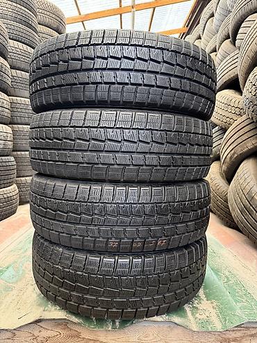 12 4 28: Шины 195 / 60 / R 16, Зима, Б/у, Комплект, Легковые, Япония, Dunlop — 1