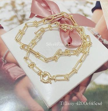 Ювелирные изделия: Серебряная Цепочка Tiffany & Co. Серебро 925+родиевое напыление — 2