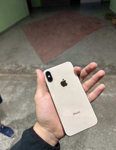 айфон xs бу цена в бишкеке: IPhone Xs, Колдонулган, 256 ГБ, Алтын, Каптама, 84 %