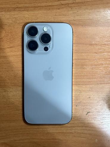 lphone x: IPhone 15 Pro, Б/у, 256 ГБ, Natural Titanium, Чехол, 80 % — 2