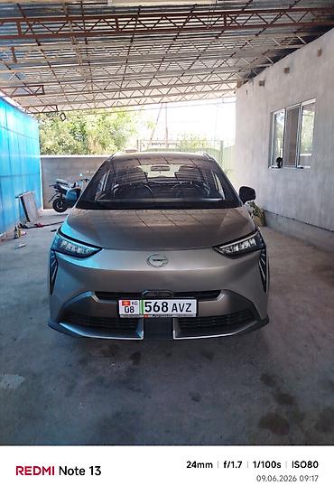 GAC: Электромобиль GAC Aion Y (кроссовер/MPV) Запас хода 510 по факту — 1