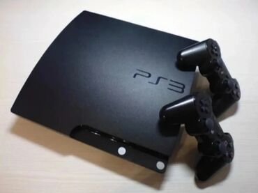 PS3 (Sony PlayStation 3): Продаю идеальную PS3 slim, прошитая +40топ игр, Память 500гиг, не