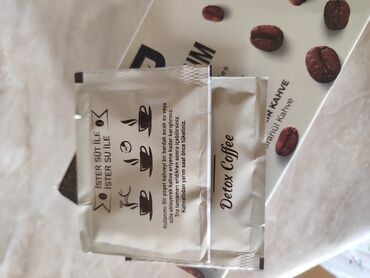 green coffee haqqinda: Detox kofe endirimdə satıram,1 qutu qalib 1 aylıq istifadə üçün,heç
