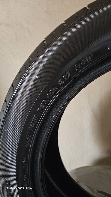 Шины: Шины 215 / 55 / R 17, Лето, Б/у, Комплект, Легковые, Япония, Bridgestone