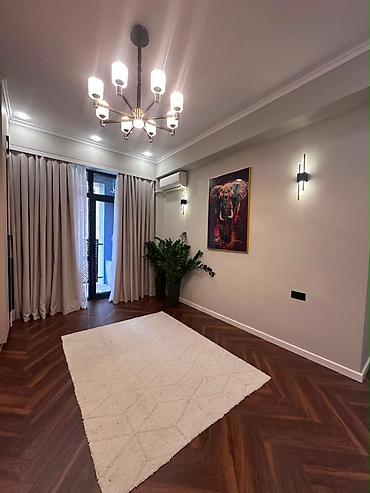 flat osh: 2 комнаты, 65 м², Ала-Арча ТРЦ Элитка, 7 этаж, Дизайнерский ремонт — 8