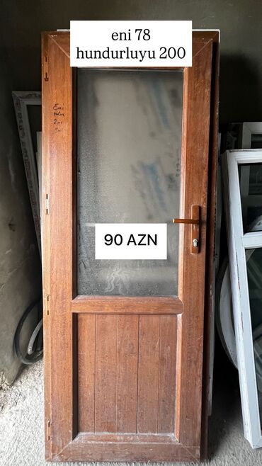 Plastik pəncərələr: İŞLƏNMİŞ QAPI VƏ PƏNCƏRƏLƏR — 8