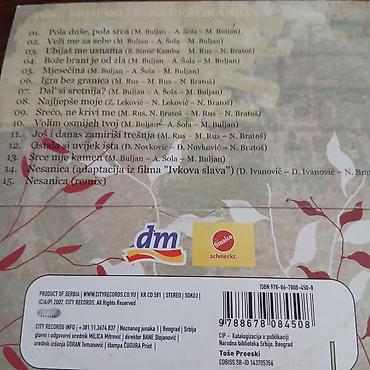 eldo design: CD album: Toše Proeski – Igra bez granica (City Records, 2007) — 2