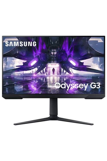 komputer monitoru: Samsung Odyssey G3 YENI BAĞLI QUTUDA Новый в закрытой упаковке