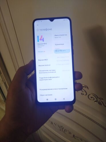 Redmi: Redmi, Redmi 10C, Б/у, 128 ГБ, цвет - Черный, 2 SIM