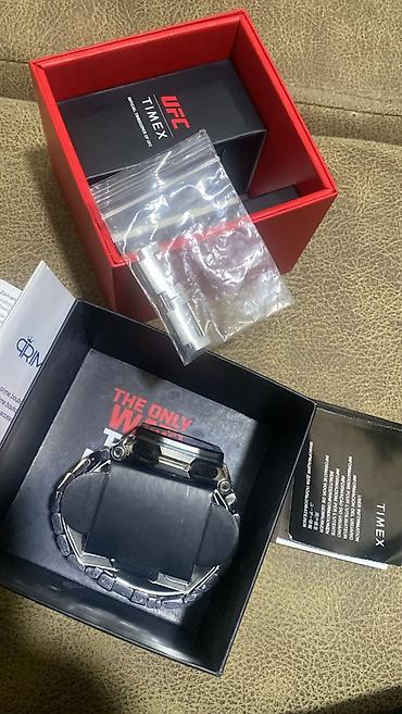 gun eynəyi: İşlənmiş, Qol saatı, Timex, rəng - Qara — 2