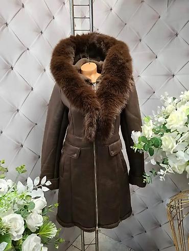 Zimske jakne: Ženska zimska jakna/kaput sa krznom - Elegantna silueta do iznad — 3