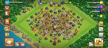 х принтер: Игровой аккаунт Clash of Clans - Ратуша: TH11 - Уровень игрока: 93 -