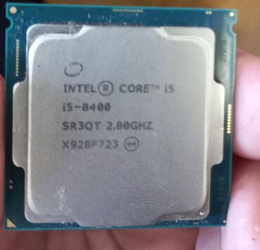 kompüter qiymətləri: Intel core i5 8400 sr3qt 2.80hz x928f723 Heç bir problemi yoxdur son