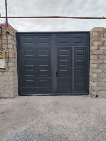 Qapıların quraşdırılması, montajı: 🎯 Avtomatik Dəmir və Jalüz darvazaların sifarişi 📌 Münasib qiymətə — 5