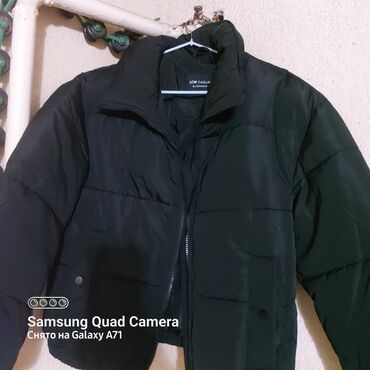 осенний куртки для мужчин: Куртка M (EU 38), L (EU 40), цвет - Черный