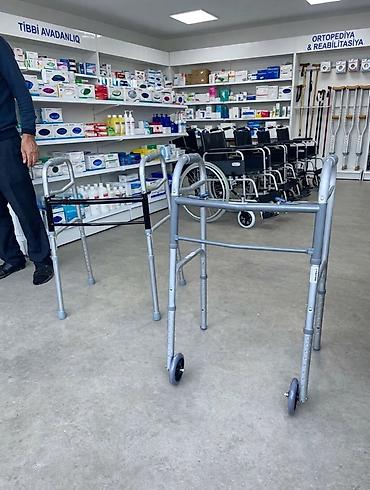 ortu: İki növ gəzinti çərçivəsi (walker) Yurutec teze istifade edilmeyib — 2